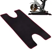 Stationary Bike Mat,Anti-Slip Rowing Machine Mat Exercise Pads - Treadmill Floor Towel Soft Fitness Equipment Carpet for Indoor Use