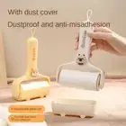 Mini Lint Roller ABS Sticky Roller Creative Hair Remover Roller Cleaning Tool