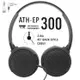 又敗家@日本Audio-Technica鐵三角樂器專用開放型動圈式L型3.5mm監聽耳機ATH-EP300(耳罩可折水平;40mm驅動;附6.3mm轉接器;線長2米)