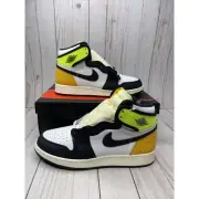 Nike Air Jordan 1 Retro High Volt Gold GS Size 6.5Y Rare Limited 575441-118