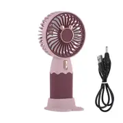 USB Desk Fan Personal Small Air Circulator Quiet Mini Portable Handheld Fan