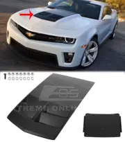 10-15 Chevrolet Camaro Matte Black Hood Vent Bonnet Air Duct ZL1 TL1 Style New