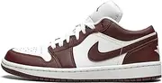 Nike Womens Air Jordan 1 Low Basketball Shoe, White/Bronze Eclipse-White, 3.5 UK (6 US)