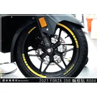 在飛比找蝦皮商城精選優惠-彩貼藝匠 2021／2023 FORZA 350（通用）輪框