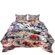 Fairytale Art Faerie Witch of Cats Coverlet