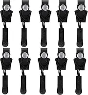 10 Pcs Large Fix Zipper Repair Kit, Zip Slider Repair Instant Kit, Instant Zipper Plier, Zipper Fix Kit, Easy Install, for Repairer Zipper Maintenance Tool for Backpacks Clothes Suitcases