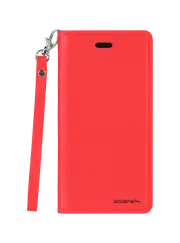 Goospery Bluemoon Flip Case for Galaxy S22 - Red