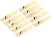 F Fityle 10pcs Alto Sax Saxophone Reeds 1.5-4.0 Reed, Alto Eb Saxophone Reeds 6 Size Reed Strength for Alto Sax Parts Replacement - 2.0