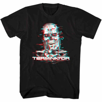 Terminator T-800 Glitch Men's T Shirt