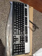 NEW HP PS/2 Wired Keyboard QWERTY HP Model KB-0316 In Box Vintage Gear