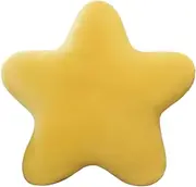 Snuggle-Worthy Nap Pillows Cozy Nursery Cushions Made of Skin-Friendly Materials Children S Rooms Star Pillows PP Dolls, Yellow, 30cm