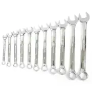 METRIC 11 pc Combination Wrench Set 8 - 24 mm Spanner Tool 12 Point Drop Forged