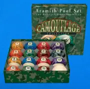 Aramith Camouflage Pool Ball Set