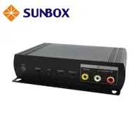 在飛比找蝦皮購物優惠-RCA to VGA & HDMI 轉換器 - SUNBOX