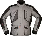 Modeka Aeris, textile jacket , color: Grey/Black , size: XL