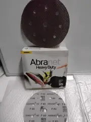 Mirka Abranet HD63202580 P80 8" Sanding Disc 25 Pack Heavy Duty