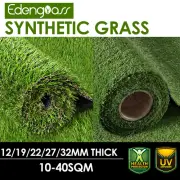 10-40SQM Artificial Grass Synthetic Turf Plastic Plant Fake Lawn Flooring Green