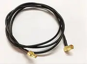 Xiaojiang Store Extension Cable RG174 SMB Female Right Angle to SMB Male Pigtail Fit Fit Compatible DAB Aerial an/Ten';na 1m 300cm 10m(10m)