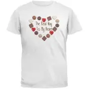 The Real Way To My Heart White Youth T-Shirt