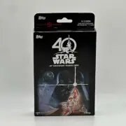 2017 TOPPS STAR WARS 40TH ANNIVERSARY HANGER BOX Target 16 Cards !!!