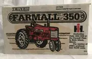 Ertl. Farmall International 350 1/16 Scale DieCast IH Tractor USA Made NIB