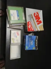Mixed Lot, New 3.5" Floppy Disks & 8 New Diskettes, 3 Used Zip Discs And More