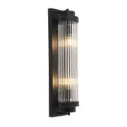 Vencha Cambridge Double Wall Light - Black