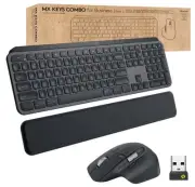 Logitech MX Keys Combo for Business | Gen 2, Full Size Wireless Keyboard
