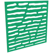 ProtectorAl 300-1200mm x 300-1200mm Light Green/Gloss White Slate Unframed Composite Deco Panel