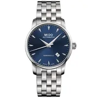 在飛比找momo購物網優惠-【MIDO 美度】BARONCELLI 永恆系列 午夜藍 紳