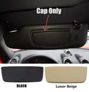 Sun Visor Mirror Cover For Porsche For 718/981/911 Black/Luxor Beige