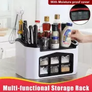 Kitchen Shelf Seasoning Container Spice Pots Box Storage Organizer Jars