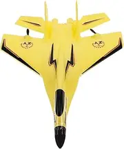 GARIOUANS 1 Set Plane Electric Airplane with Lights Rechargeable Glider for Outdoor Backyard Flying Fun User Friendly Remote Control