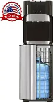 Dispensador De Agua Fria Y Caliente 5 Galones Con Gabinete De Almacenamiento New