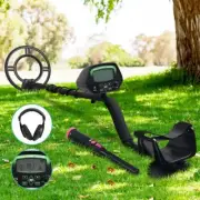 Metal Detector Gold Treasure Pinpointer Deep Sensitive Searching LCD Display