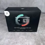 COOAU 2.5K Front & Rear Car Camera W/ WiFi & GPS Dash Cam Parking Mode G-Sensor