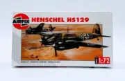 VTG NOS AIRFIX 1:72 HENSCHEL HS129 Model Airplane Kit Factory Sealed Box 188mm