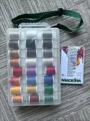 Madeira Overlock Inspiration Box 36 x 100m All NEW Decorative Thread in Case