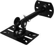 Speaker Stand Speakers Ceiling Speaker Bracket Ceiling Speaker Holder Adjustable Speaker Mount Bracket Heavy Duty Wall Speaker Holder Adjustable Ceiling Speaker Mount Iron Black