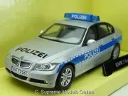 BMW 3 SERIES POLICE POLIZEI CAR 1/43 SCALE GREY INTEROR PACKAGED ISSUE K8967Q~#~