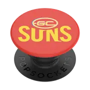 PopSockets PopGrip Phone Grip Stand Mount Holder Swap - AFL Gold Coast Suns