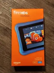 Amazon Fire HD6 Kids Edition 16GB Tablet New Nib Blue