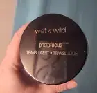 Wet n Wild Photo Focus Translucent Loose Setting Powder 0.70 oz New