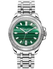 Thomas Sabo WA0434-201-211 Green Dial Silver Stainless Steel Womens Watch