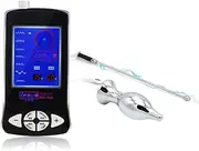 Sex Toy Thrusting Toys Urethral Sounds Electric Shock Dilator for Men Male Penis Plug Enhancing Urethral Prostate Stimulation Massager Training Masturbator