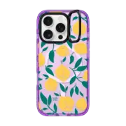 iPhone 16 Pro Impact Ring Stand Case MagSafe Compatible Lemons