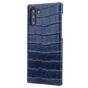 For Samsung S10E PU Leather Phone Case Crocodile Skin PU Leather Back Case Slim Back Cover