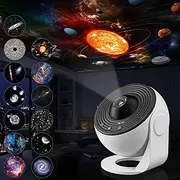 [AGSTMG] Star Projector Ceiling 13 in 1 Planetarium Galaxy Night Light Starry Sky Projector with Solar System Moon Nebula Galaxy Projector with Timer for Children and Adults