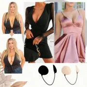 Push up Strapless Bra Adhesive Frontless Backless Breast Lifting Bra Nippe jeqZD