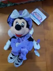 Disney Store Minnie Mouse as SUGAR PLUM FAIRY 8” Beanbag Plush Stuffed Toy